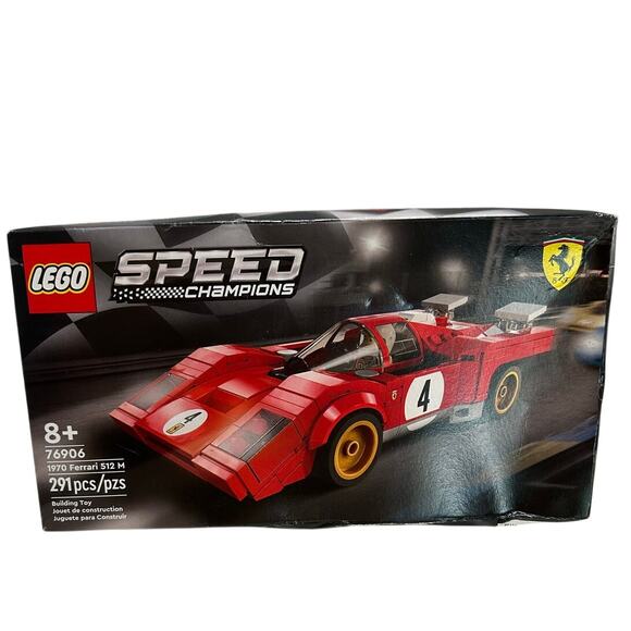 LEGO SPEED CHAMPIONS 76906 1970 Ferrari 512 M 291 Pieces Ages 8+ - Picture 2 of 3